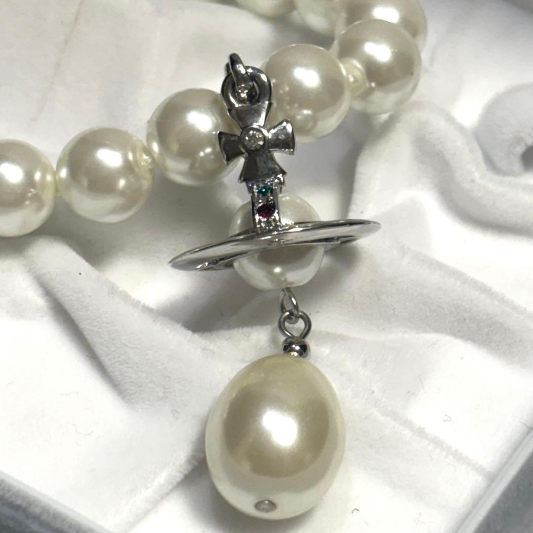 未使用級 極希少 ヴィヴィアンウエストウッド 大玉 立体 オーブパール