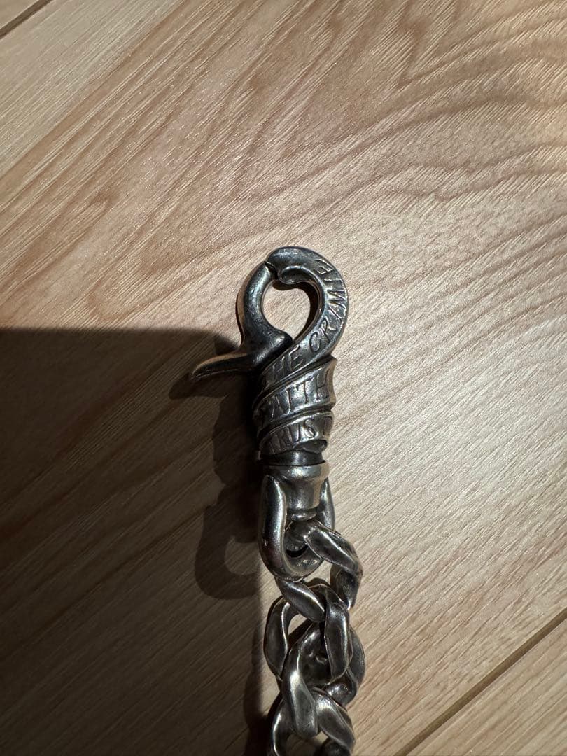 crimie argent gleam wallet chain 喜八様専用 - メルカリ