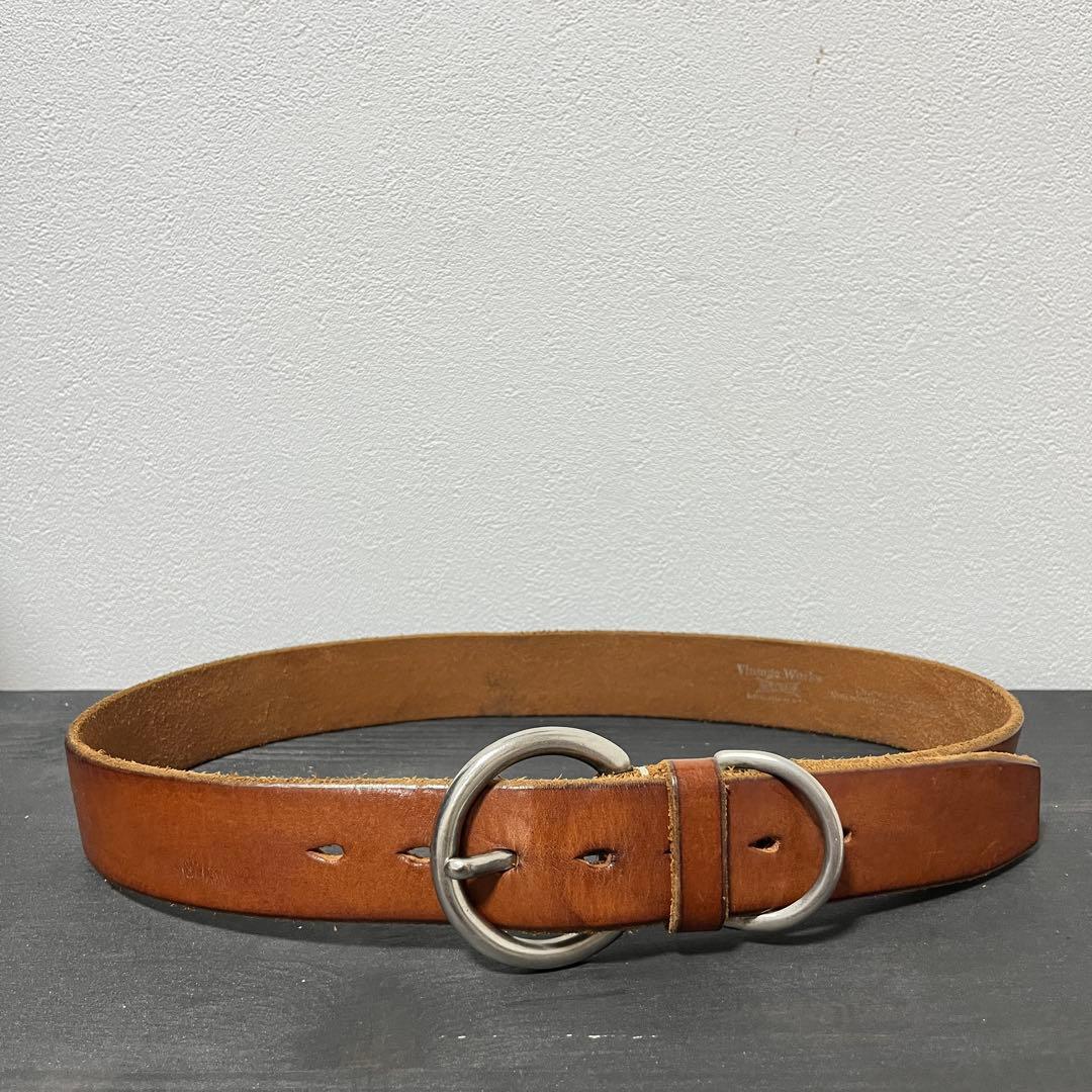 《Vintage Works》リングレザーベルト 117223