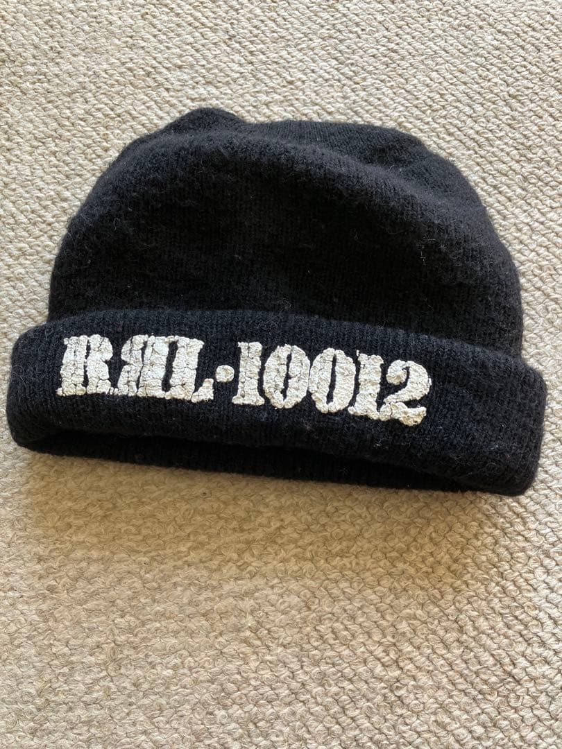 RRL ヴィンテージ ステンシルロゴ ウール ニットキャップ 2026年最新】rrl ニット帽の人気アイテム - メルカリ