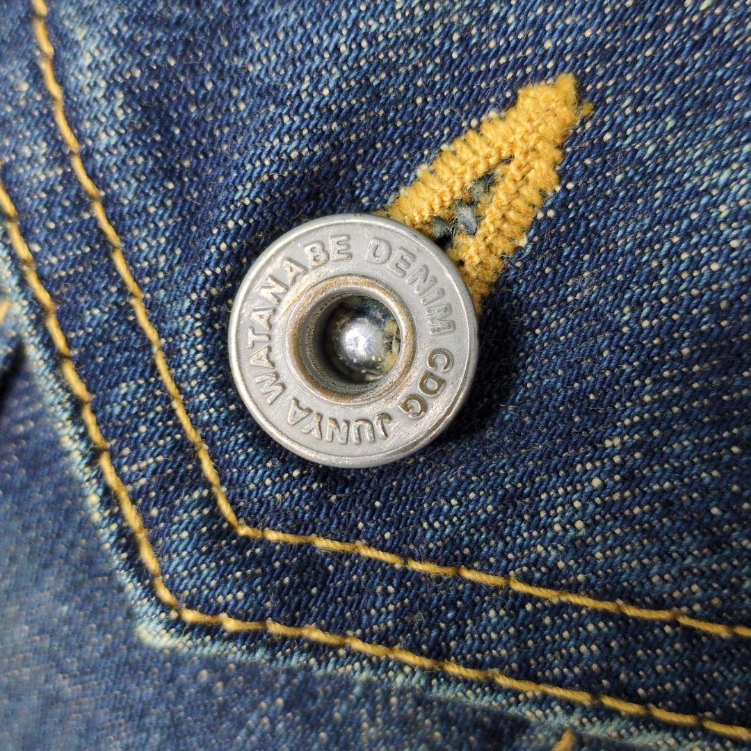 JUNYA WATANABE リメイク デニム ジャケット ポンチョ ケープ - メルカリ