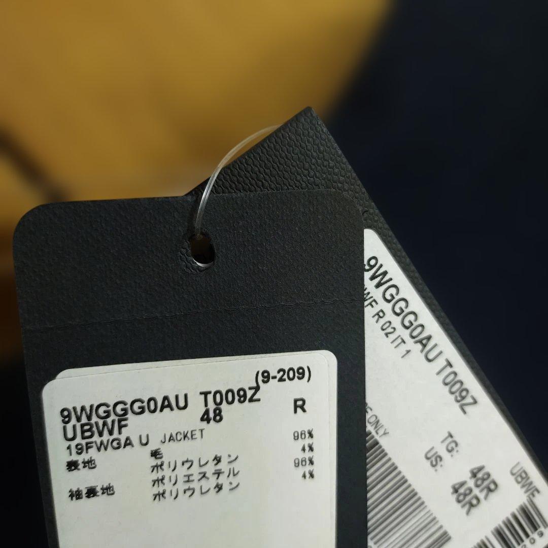 Giorgio Armani ネイビー ダブルブレストカシミヤコート Мサイズ