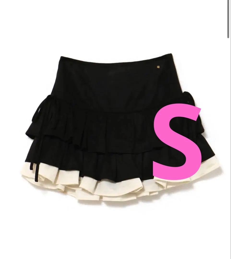 andmary Mel gather skirt Sサイズ black ANDMARY】Mel gather skirt