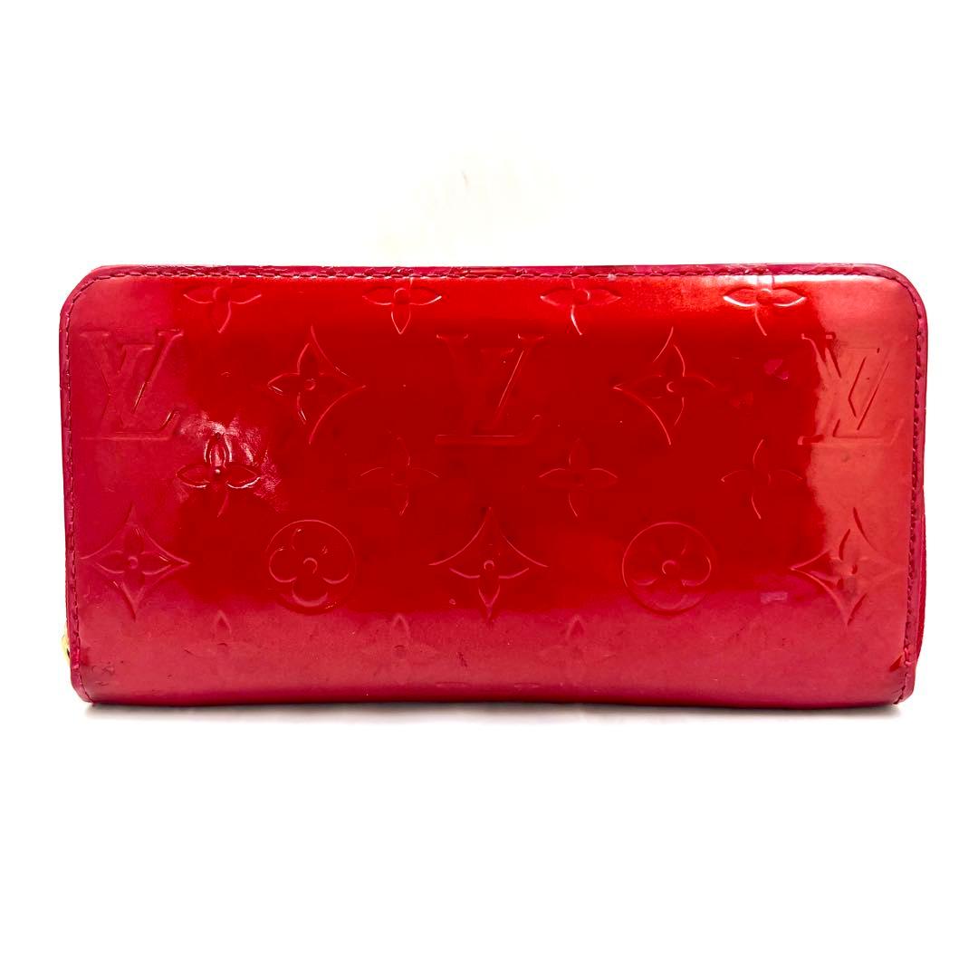 ルイヴィトン ヴェルニ ジッピーウォレット ローズアンディアン 長財布