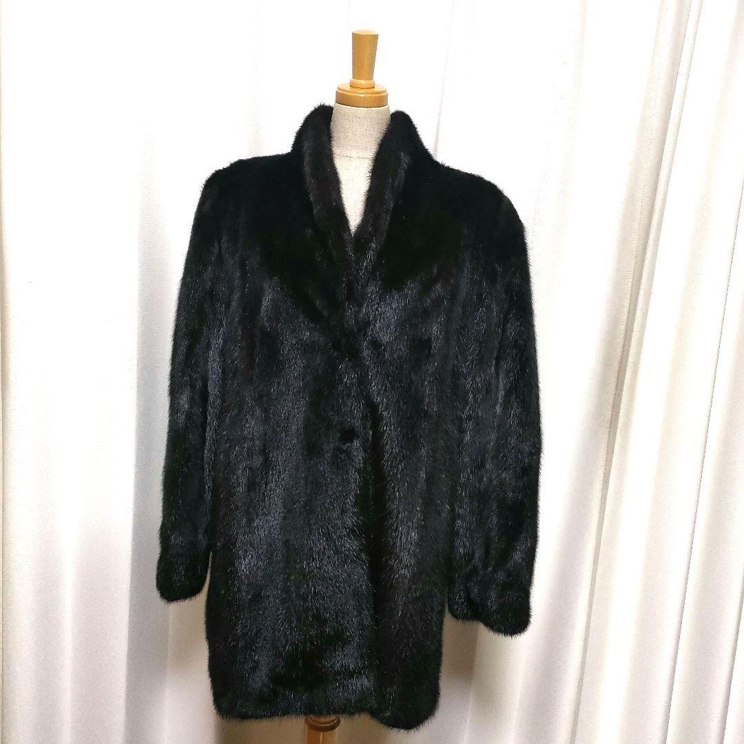 極美品】サガミンク Superb Quality 毛皮 ファーコート 13号 - メルカリ