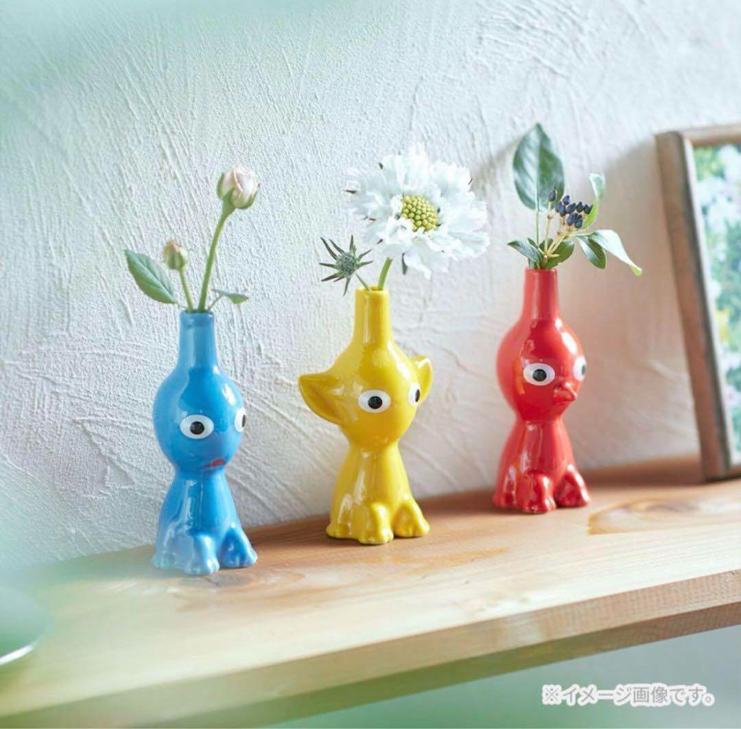 ピクミン【新品未開封】赤ピクミン一輪挿し（花瓶） - メルカリ