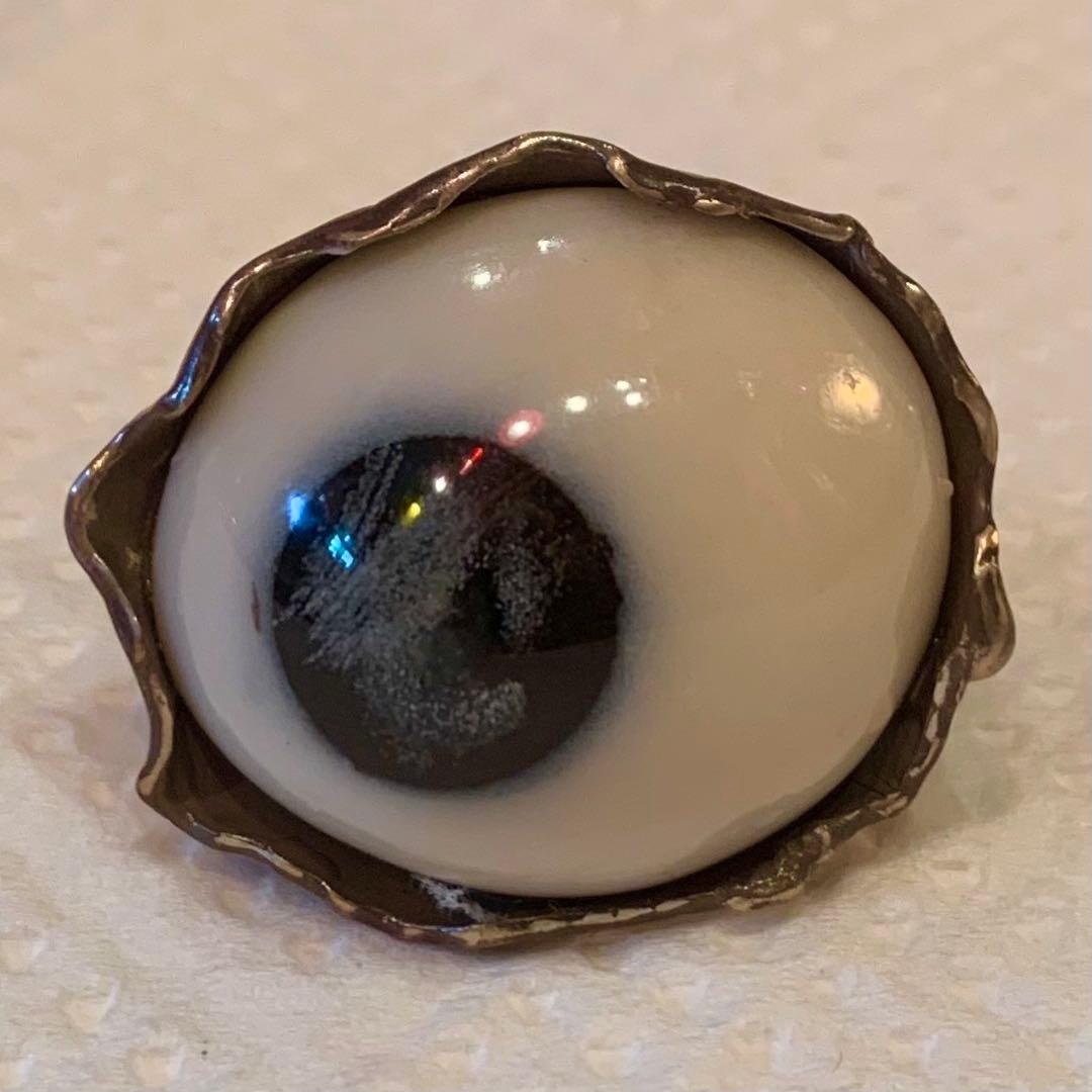白内障 義眼リング SILVER925 シルバー925 指輪 日本製 楽天市場】義眼リング 目玉リング シルバーリング 指輪 シルバー925