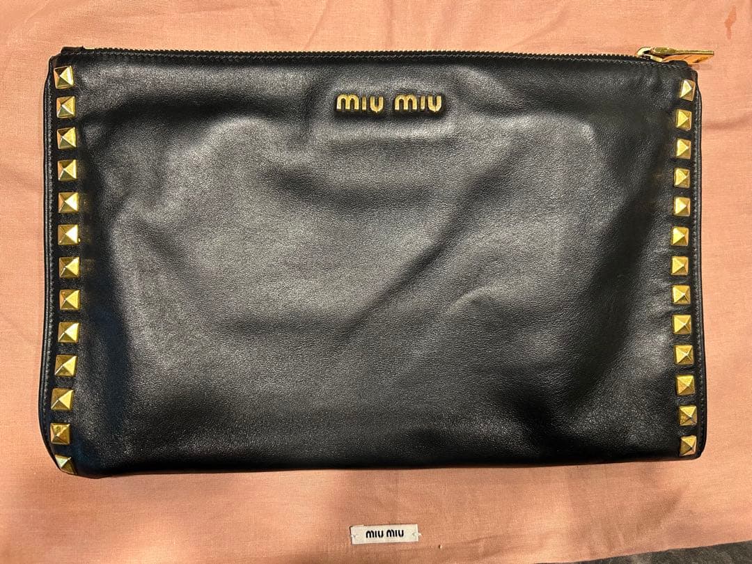 ミュウミュウ　スタッズ　クラッチバック AZUL BY MOUSSY | スタッズクラッチバッグ (すべて ) |SHEL'TTER WEBSTORE