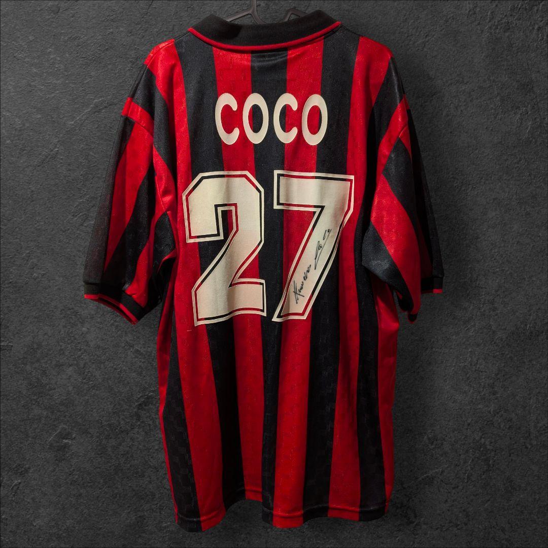 正規品 ACミラン ユニ フランチェスコ・ココ 直筆サイン Lotto