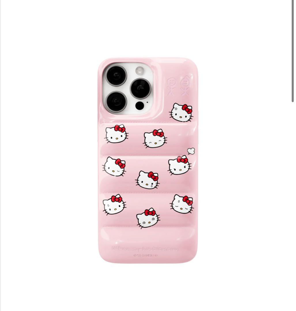 Urban Sophistication iPhone16Proキティーコラ ボ the-puffer-case-hello-kitty-