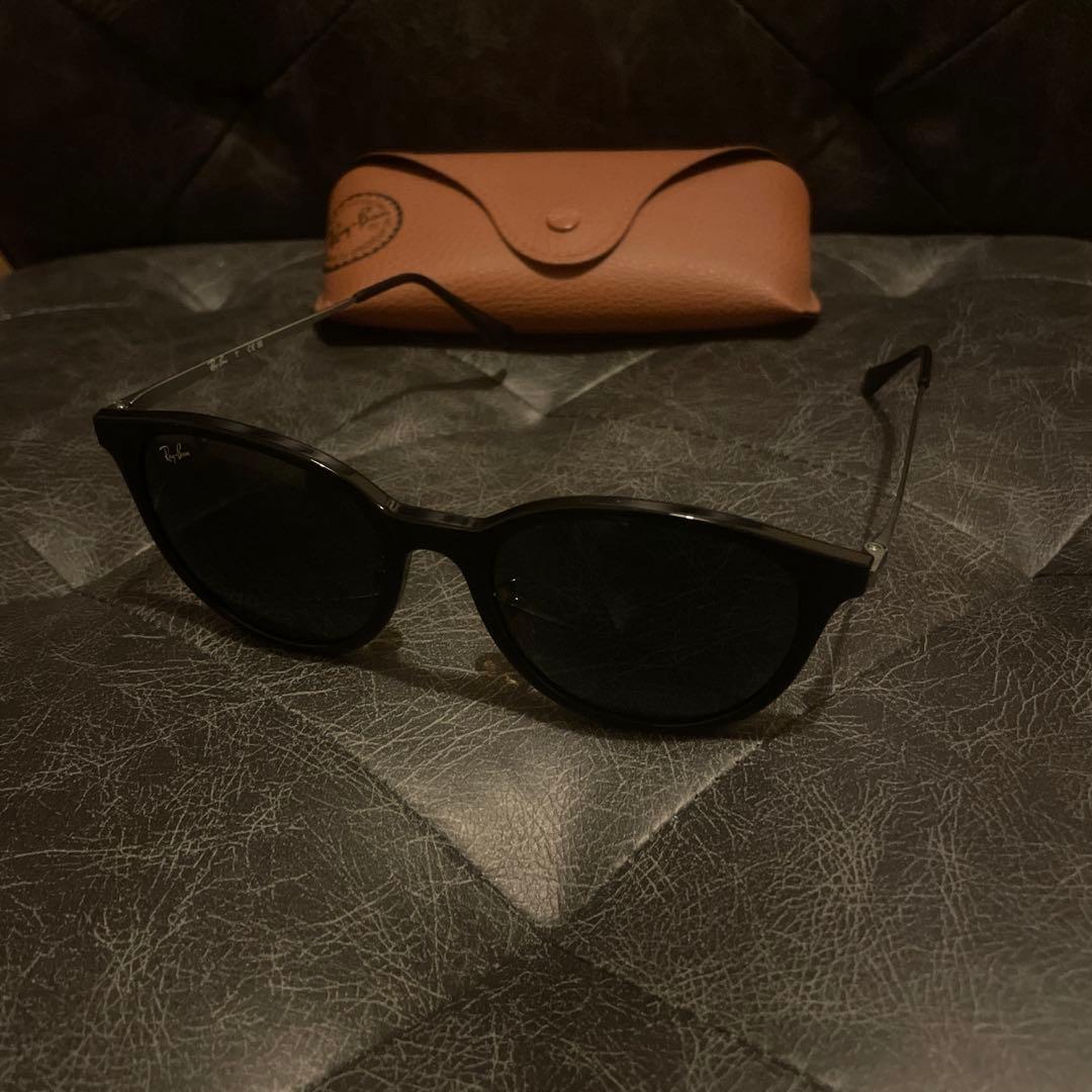 Ray-Ban ブラック キャットアイ サングラス - メルカリ