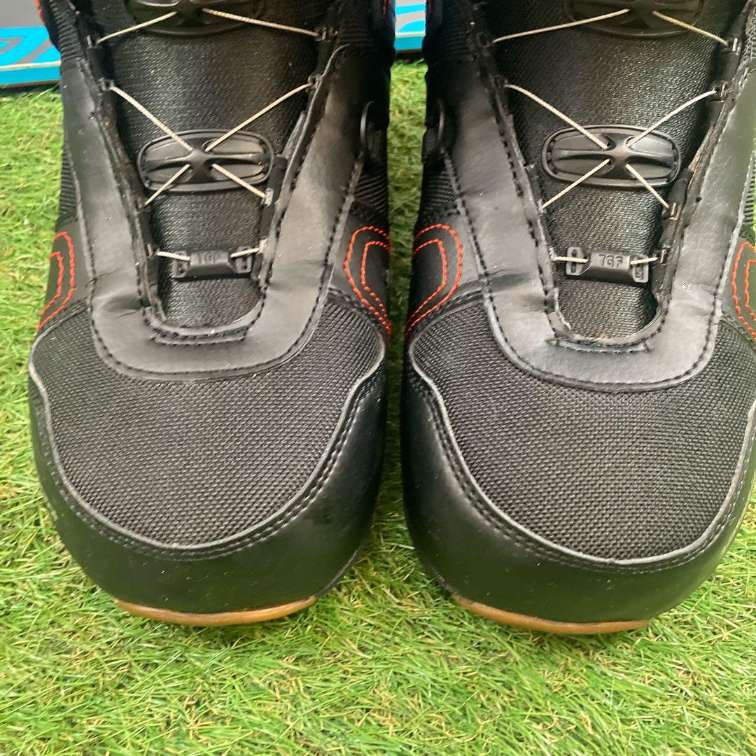 SCOOTER×FLUX 良質国産 スノーボードセットOGASAKA製 ブーツ付