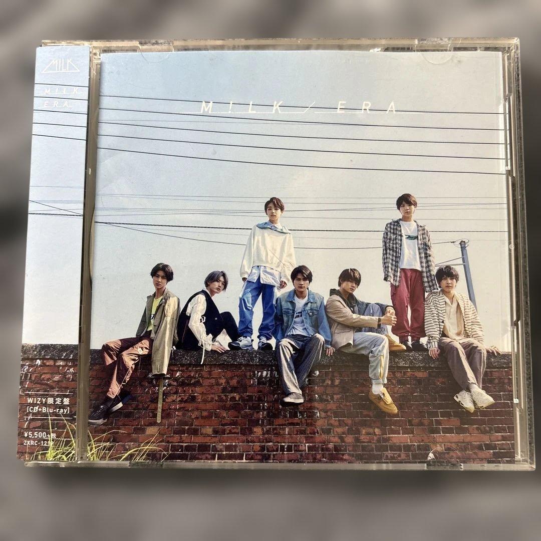MILK / ERA CD wizy 限定盤　m!lk M!LK、11/6シングル「ERA」発売決定！WIZYではライブBlu-ray付限定盤を