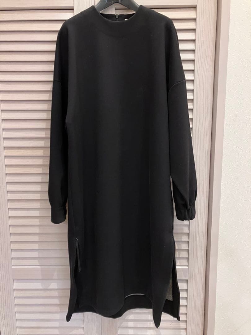 HYKE サイドジップ ダウンワンピース ブラック サイズ1 - メルカリ