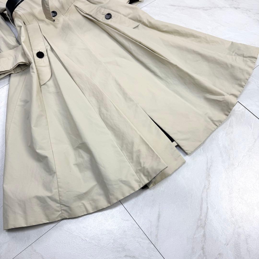 グッチ トムフォード期 ナイロン トレンチコート ヘップバーン型