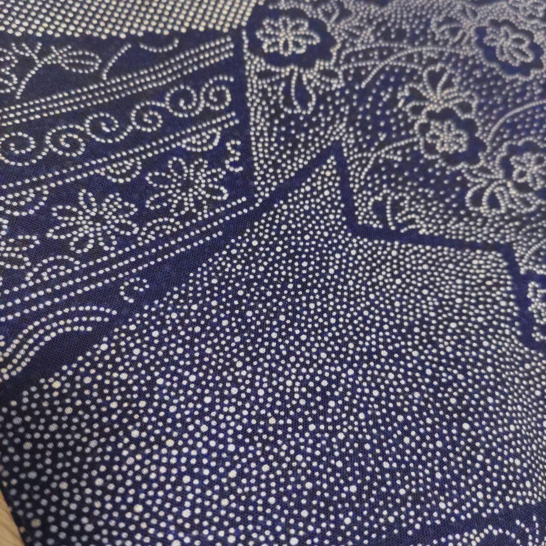 竺仙 籠染め 浴衣 ゆかた リバーシブル 両目 - メルカリ