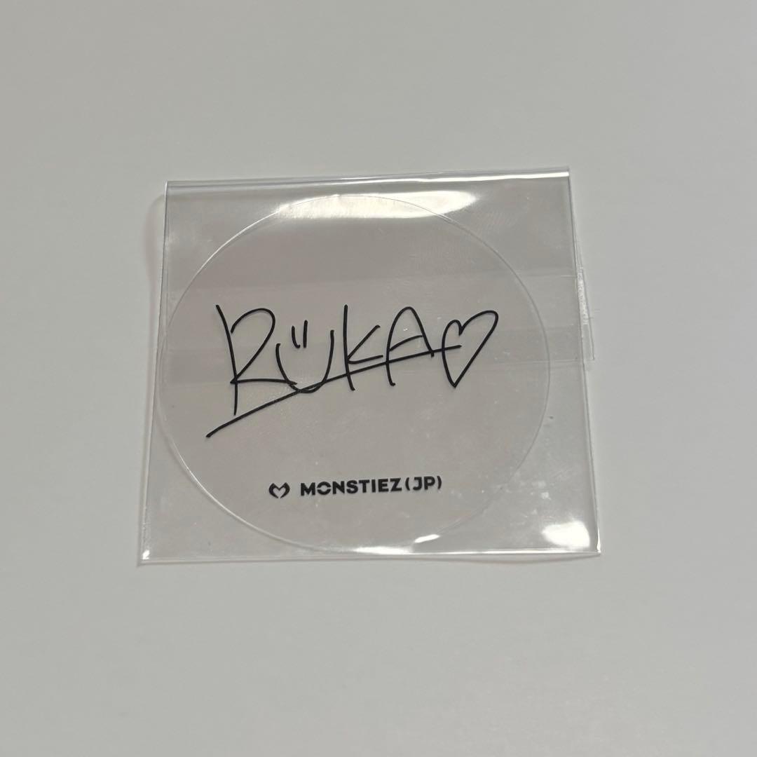 RUKA BABYMONSTER W会員限定 サインステッカー ルカ - メルカリ