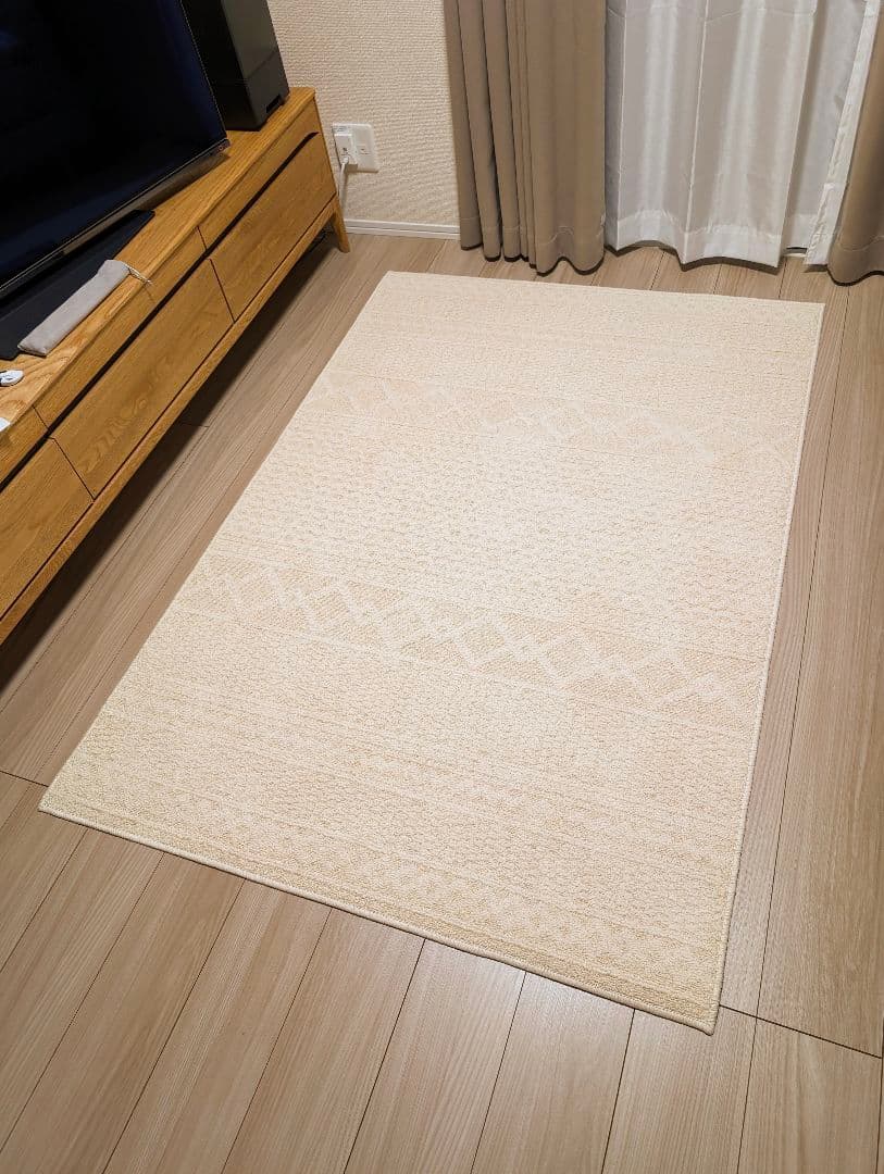 新品】unico ラグ アランニット 110×160 - メルカリ