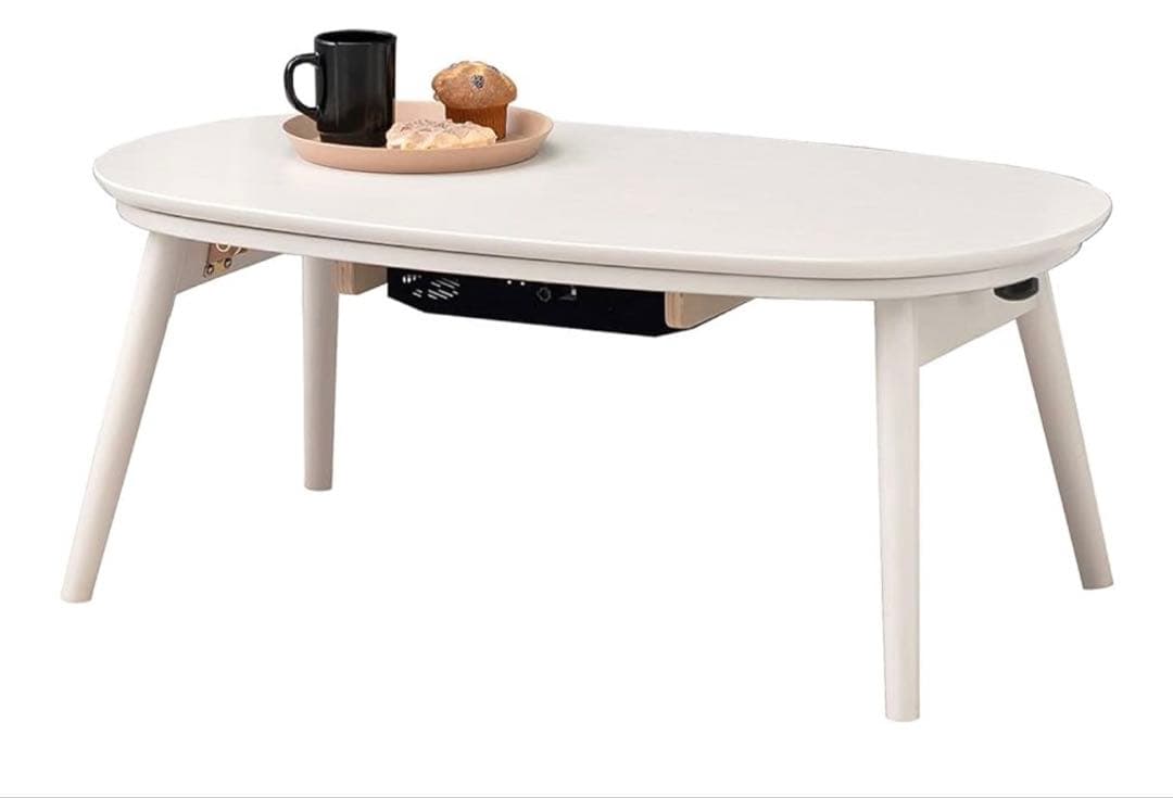 ひ*ま様 丸型こたつテーブル　コタツに見えないコタツ HAGiHARA（萩原） こたつテーブル こたつ 丸型 コタツ コタツテーブル