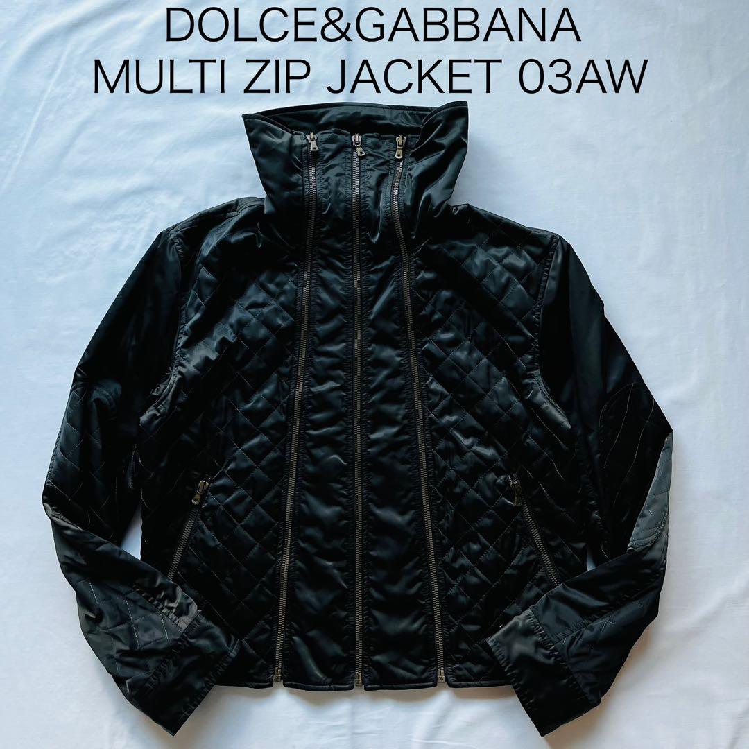 dolce&gabbana ドルガバ ナイロンジャケット キルティング 03aw - メルカリ