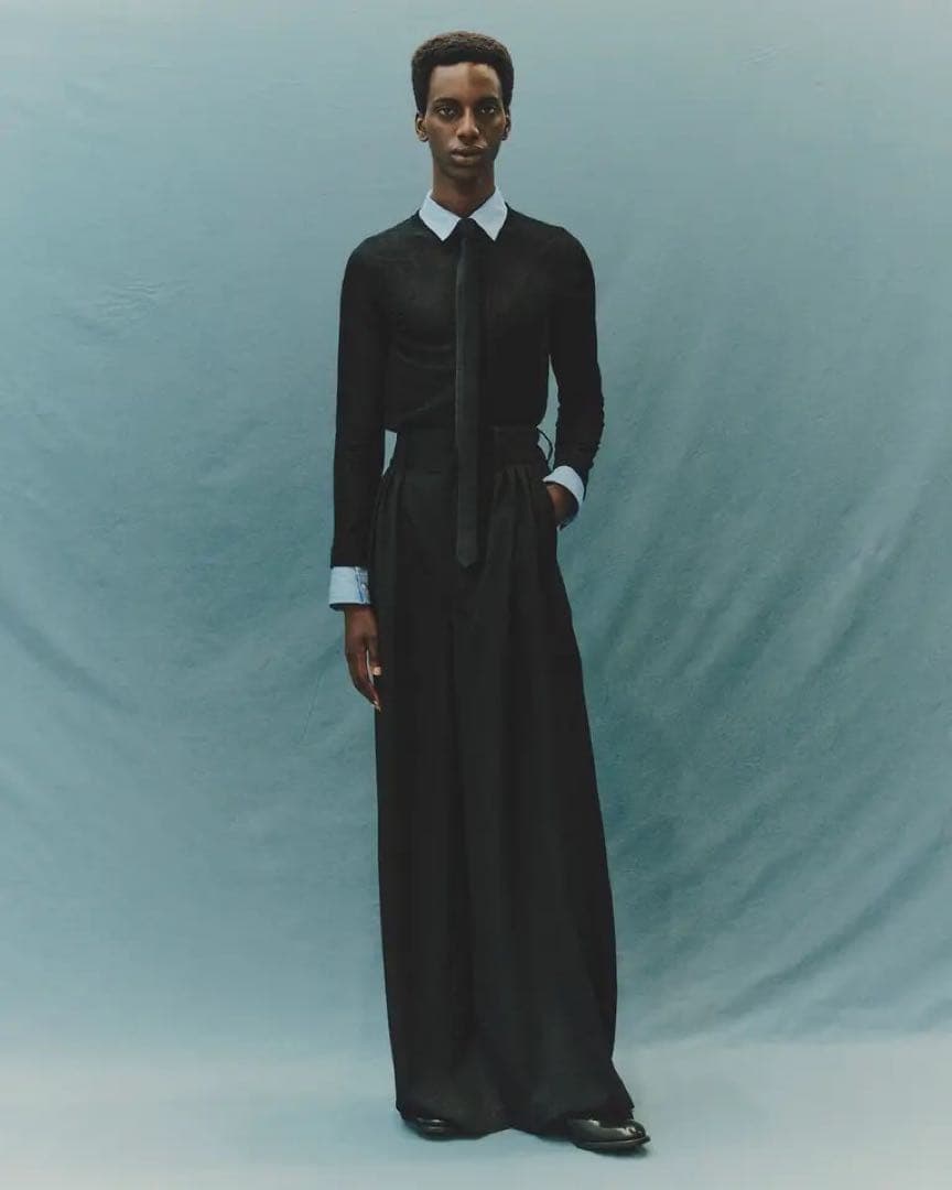 【たたたん様】EXTREME WIDE EASY PANTS（BLACK） たたたん様】EXTREME WIDE EASY PANTS（BLACK） - メルカリ