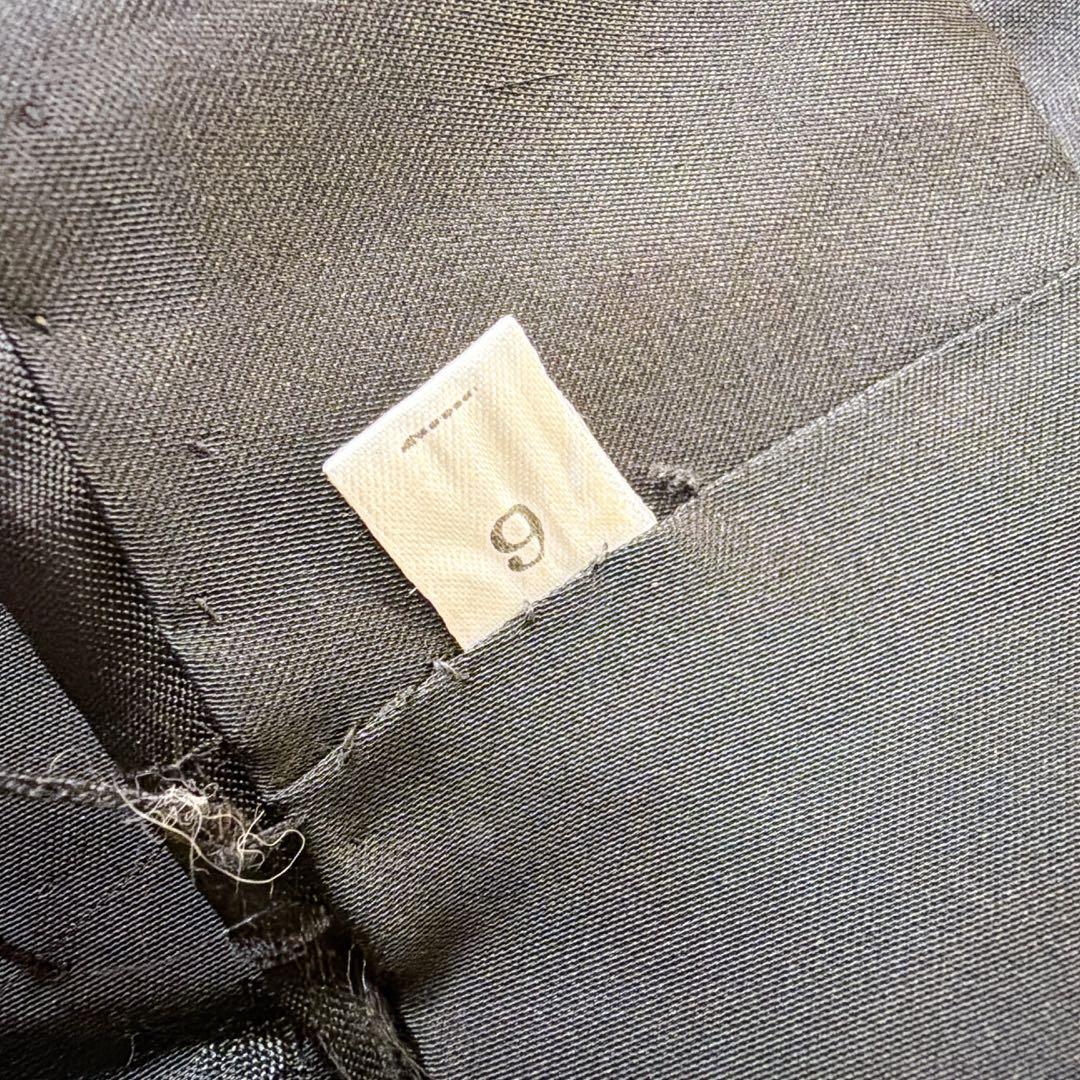 《総丈 115cm》ミンクファーコート ロング丈 リアルミンク 毛皮 ブラック