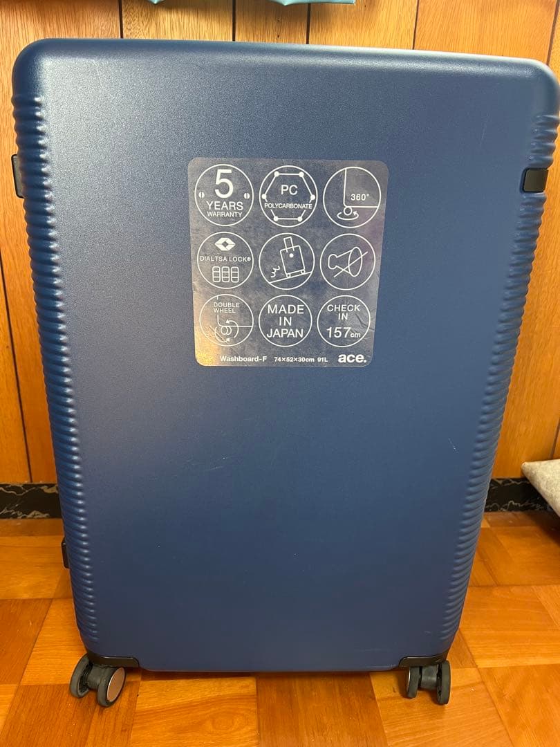 【美品】ace ポリカーボネート キャリーケース 91L 74×52×30cm 楽天市場】【クーポン】エース スーツケース ACE 74L キャリーケース