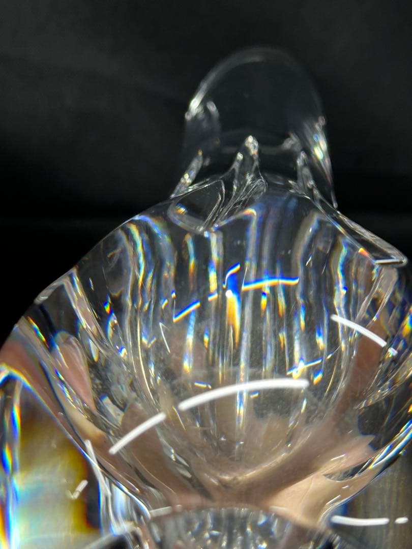 USED美品】Baccarat バカラ アニック ブト 花瓶 ベース - メルカリ