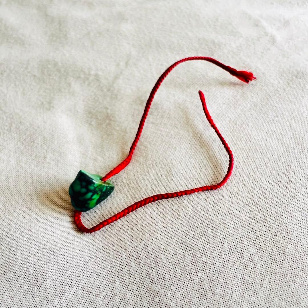 希少 初期 ya-ji ヤージ IMA:ZINE ピアス 赤紐 LOFTMAN