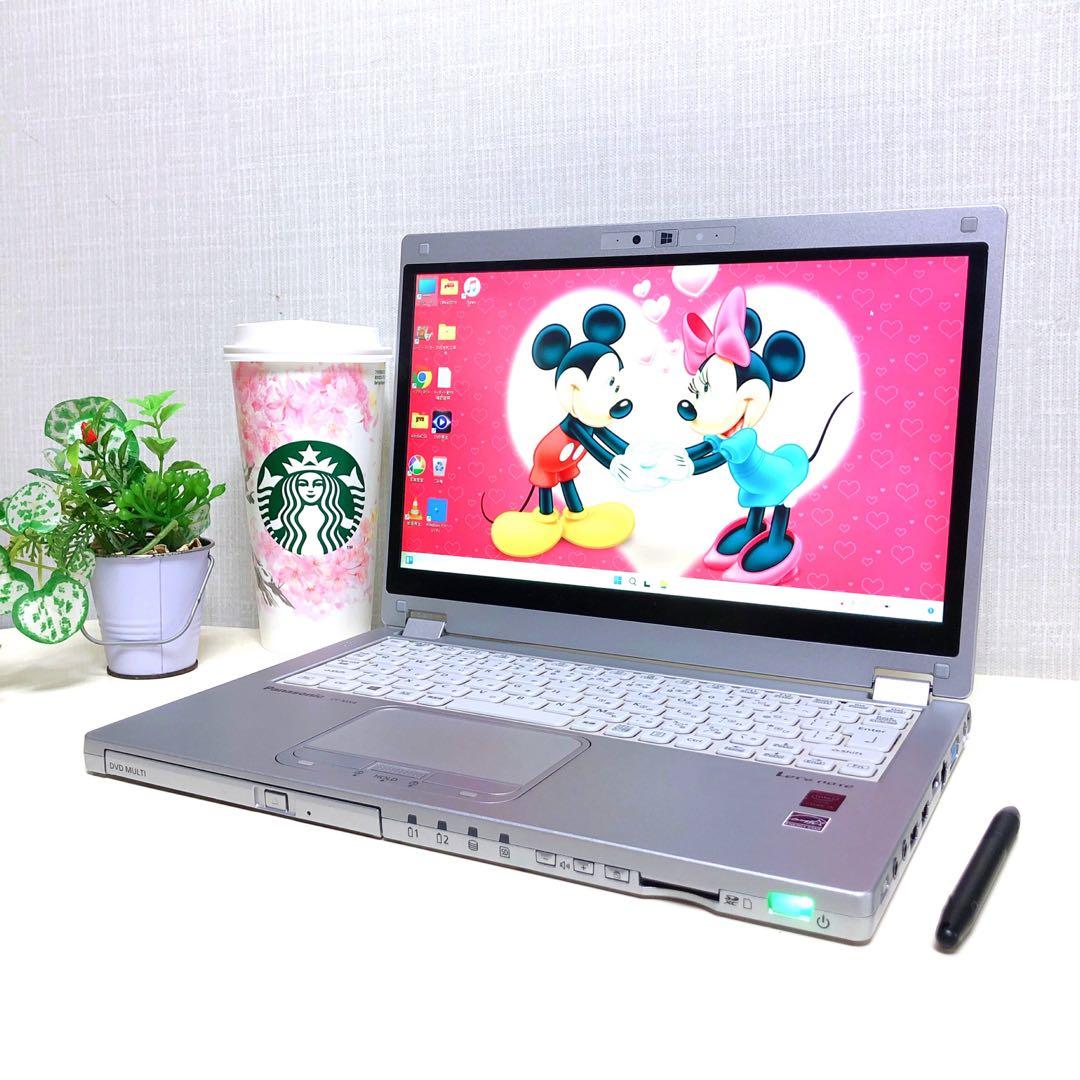 超美品、タッチパネル、高速SSD、コアi5、イラレ&オフィス2021が使える