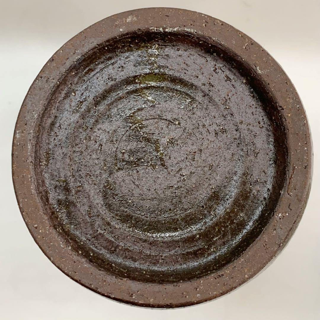 【細水指　刷毛目】浅見与志三　共箱