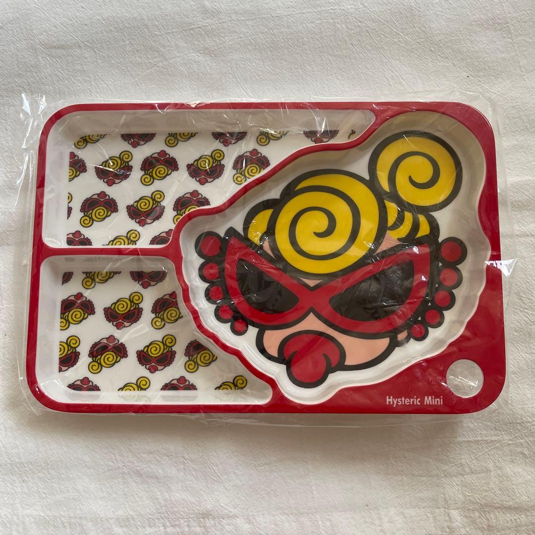 ヒスミニ HYSTERIC MINI ランチプレート お皿 食器 赤 - メルカリ