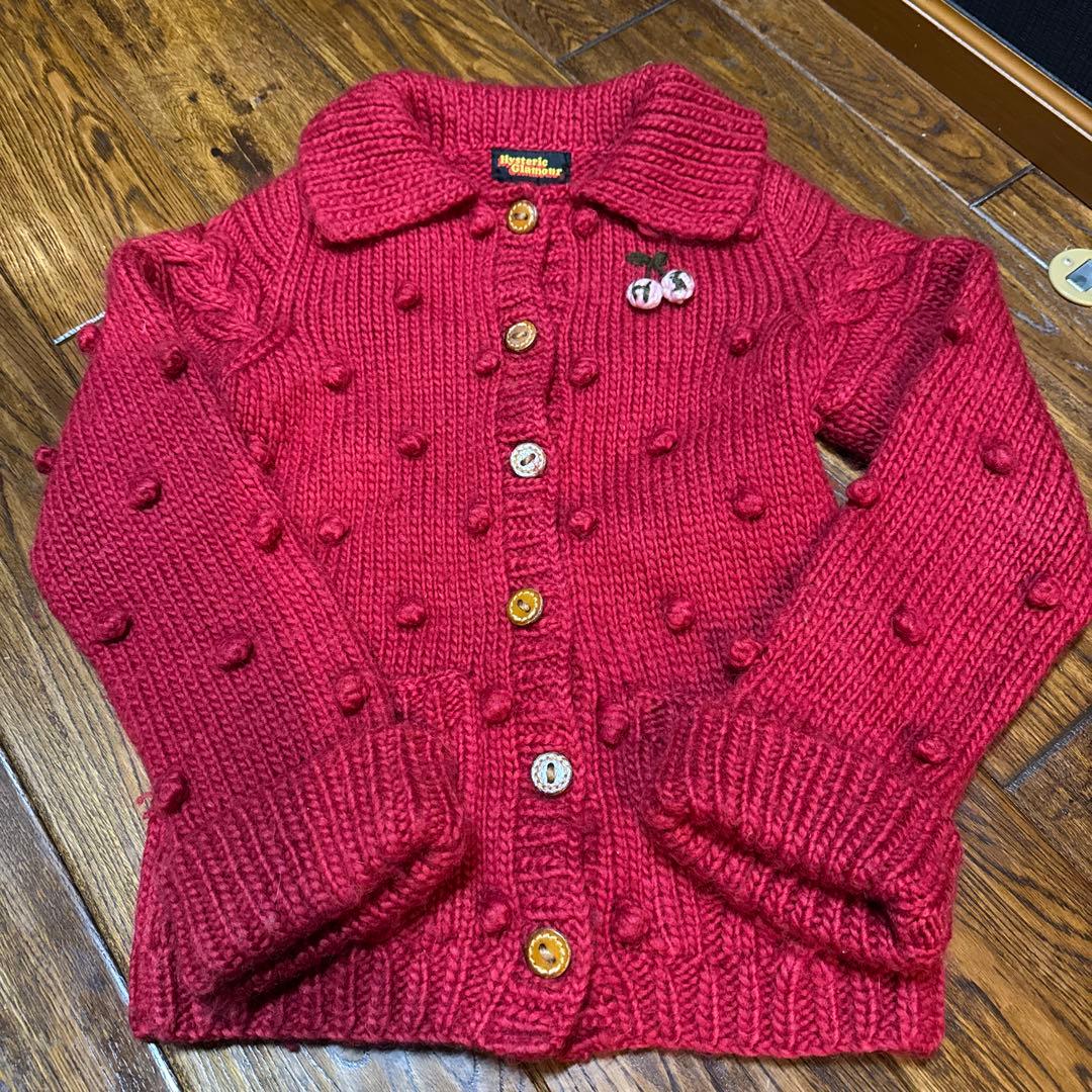 Hysteric Glamourニットカーディガン HYSTERIC GLAMOUR（ヒステリックグラマー） セーター ニット スタッズ