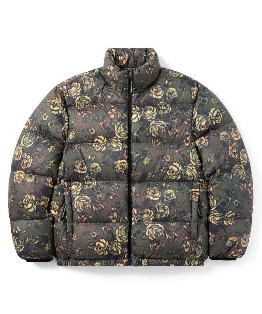 thisisneverthat フラワーパターン ダウンジャケット M MUSINSA公式 | thisisneverthat PERTEX® T ダウンジャケット フラワー