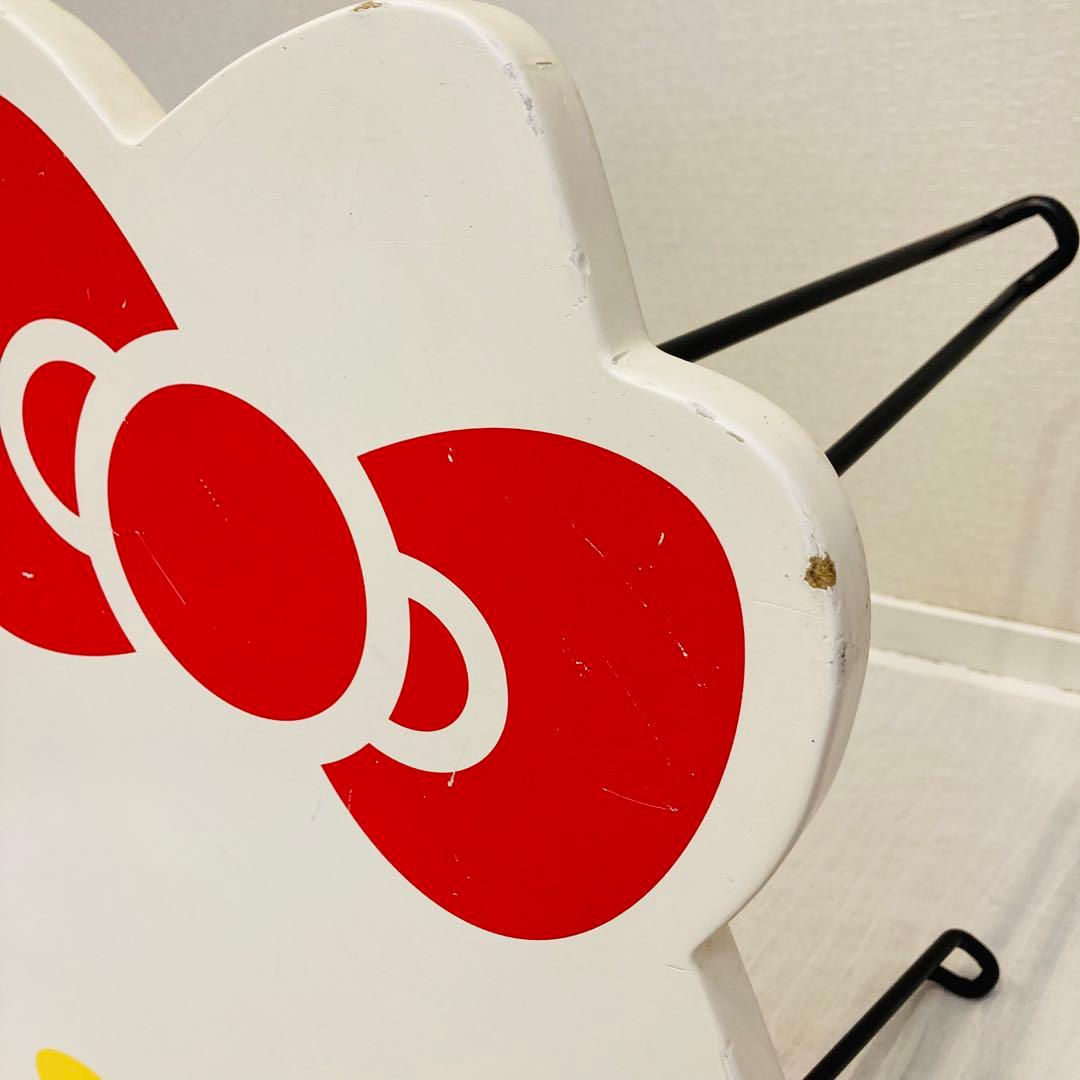 希少】ハローキティ 木製ダイカットテーブル キティちゃん ロー