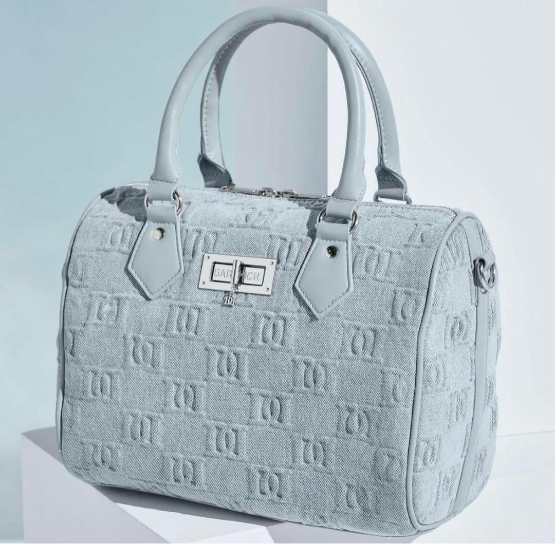 ダーリッチ　エンボスロゴデニムボストンバッグ　ノベルティ Darich エンボスロゴデニムボストンバッグ ノベルティ - メルカリ