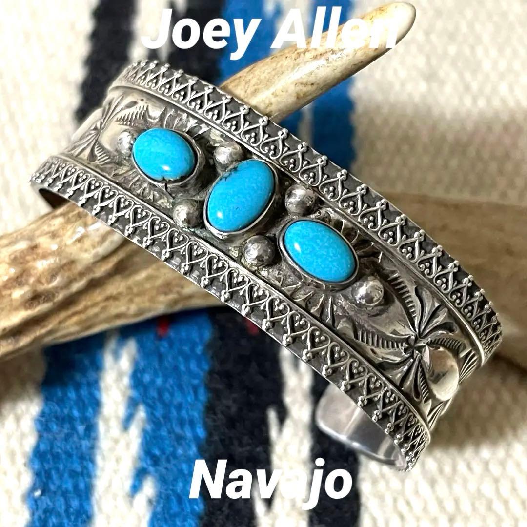 新品 JA ジョーイアレン Joey Allen ターコイズバングル ナバホ - メルカリ