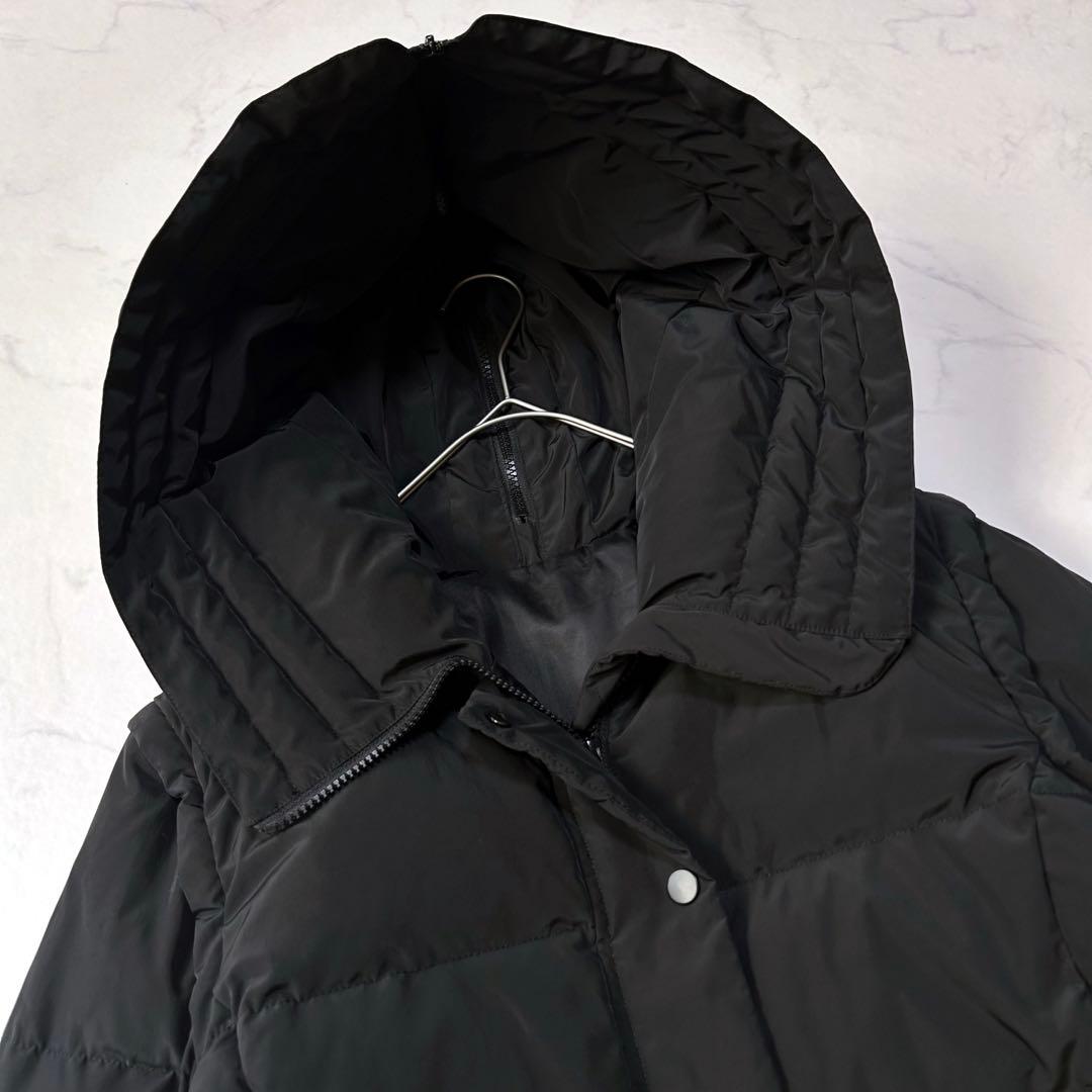 極美品TREFLE+1 トレフル 4wayダウンジャケット黒 01サイズゆったり