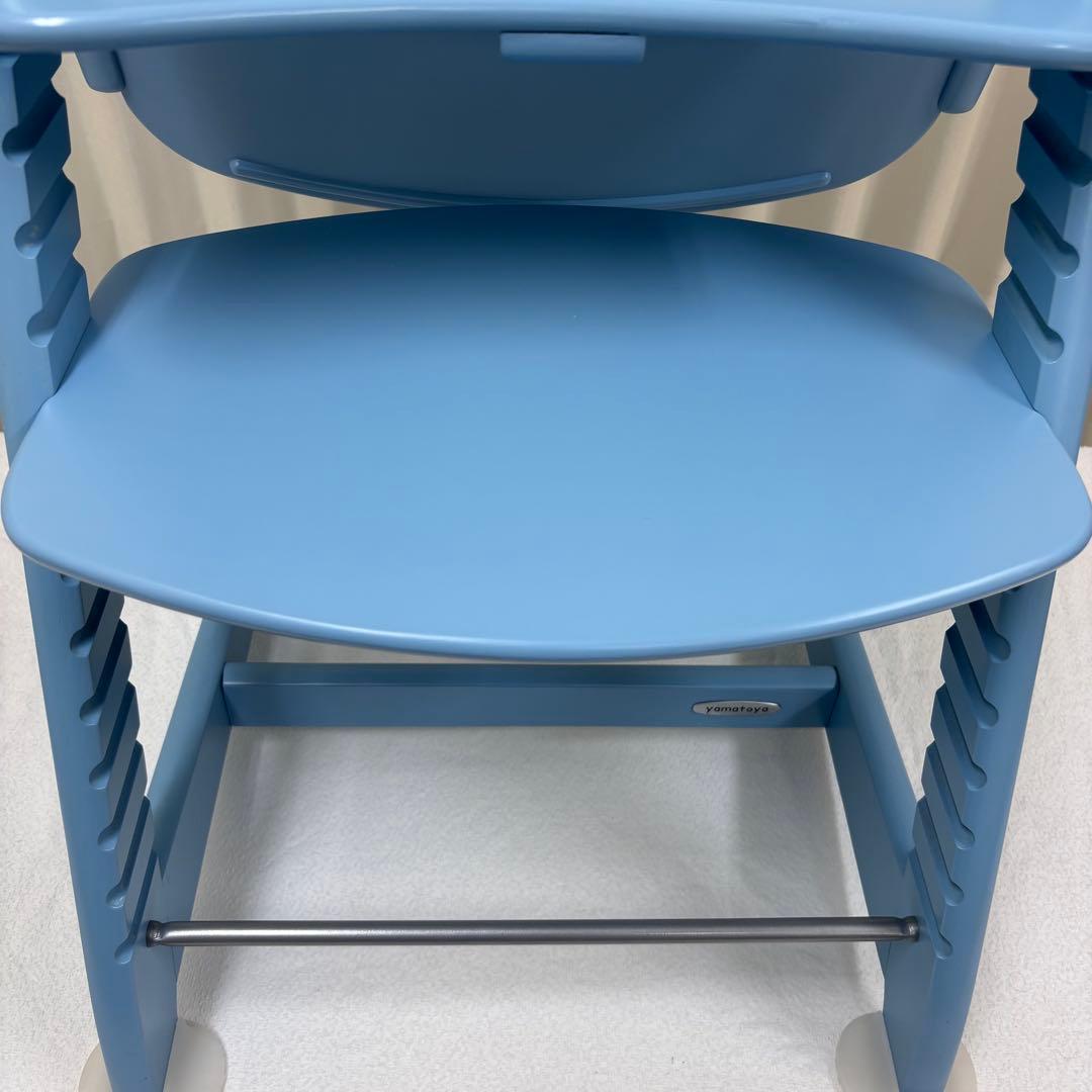 除菌清掃済 ☆極美品☆ 大和屋 すくすくチェアイーエヌ ブルー