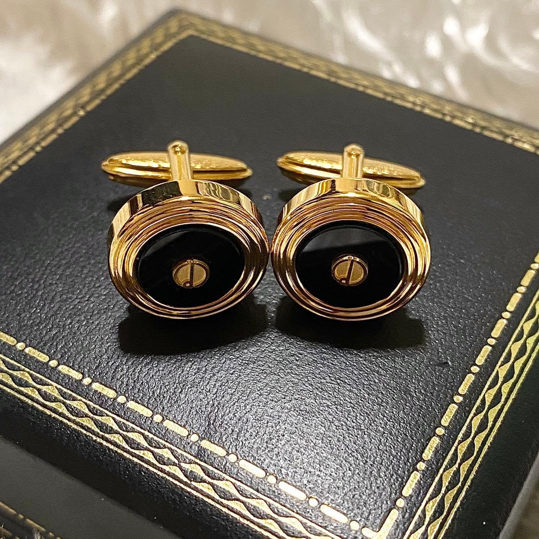 ダンヒル dunhill カフスボタン カフリンクス 2way ゴールド - メルカリ