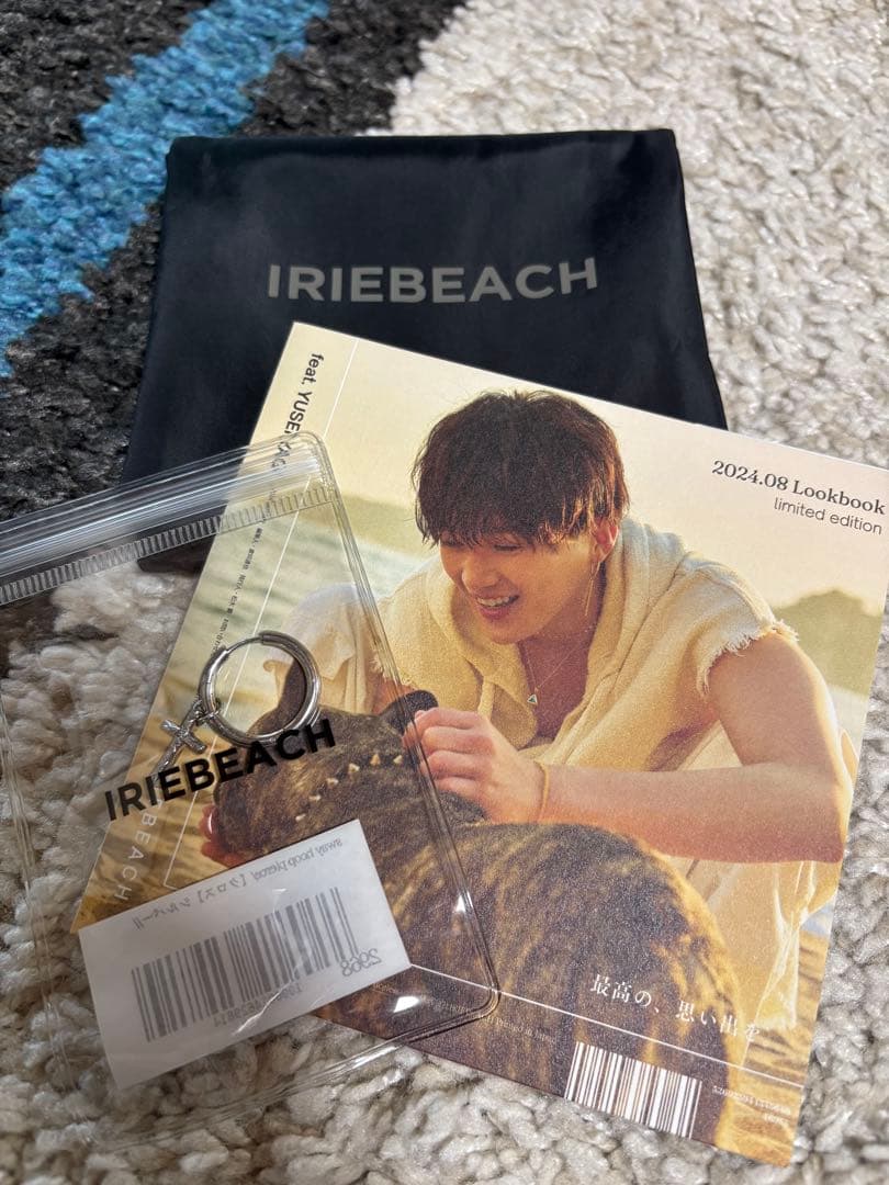 IRIEBEACH クロスモチーフシルバーピアス八木勇征Lookbookポーチ付 アイリービーチ、『交差』をテーマにした5月6日発売の新作LOOKを公開
