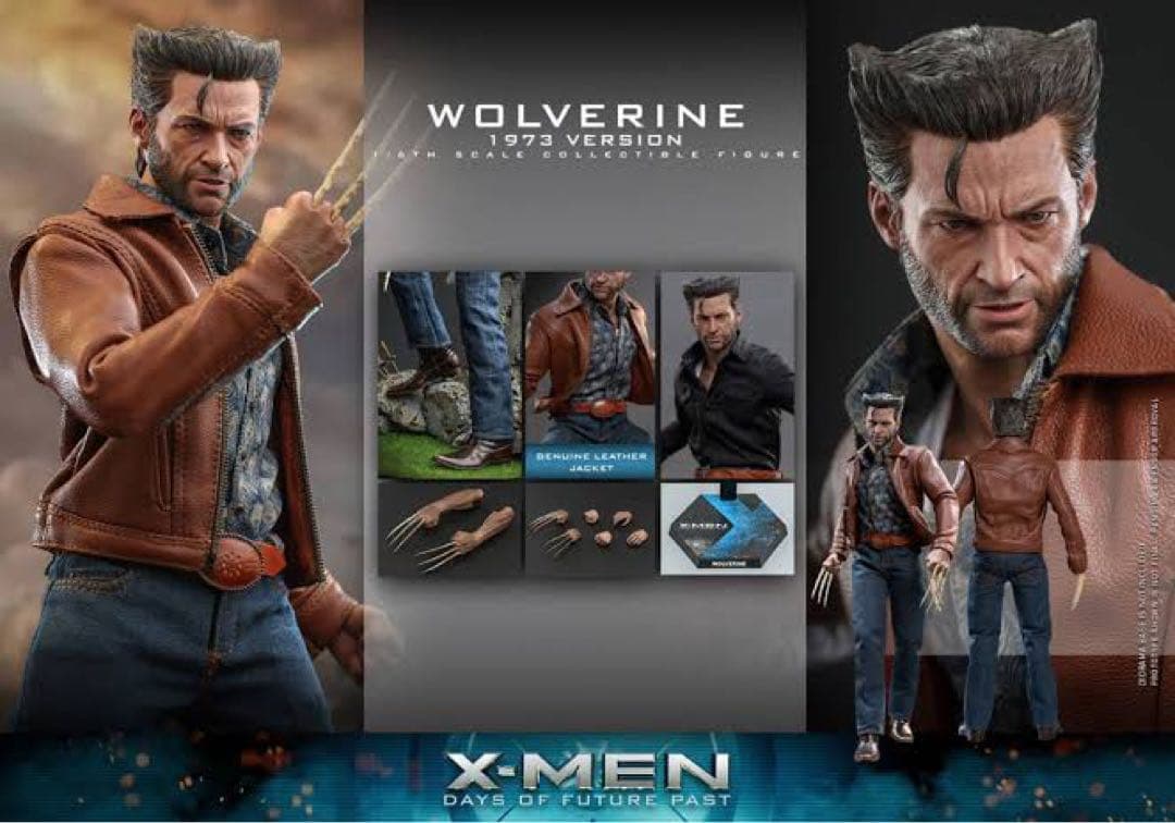 新品未使用 ホットトイズ ウルヴァリン X-MEN フューチャー パスト ムービー・マスターピース】『X-MEN：フューチャー＆パスト』1