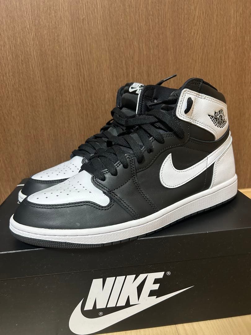 靴 Air Jordan 1 Retro High OG Black White エアジョーダン1 レトロ ハイ OG “ブラック/ホワイト” の国内発売情報
