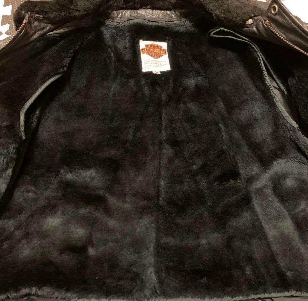 激渋】ハーレーダビッドソン G-1 レザーフライトジャケット 42 - メルカリ