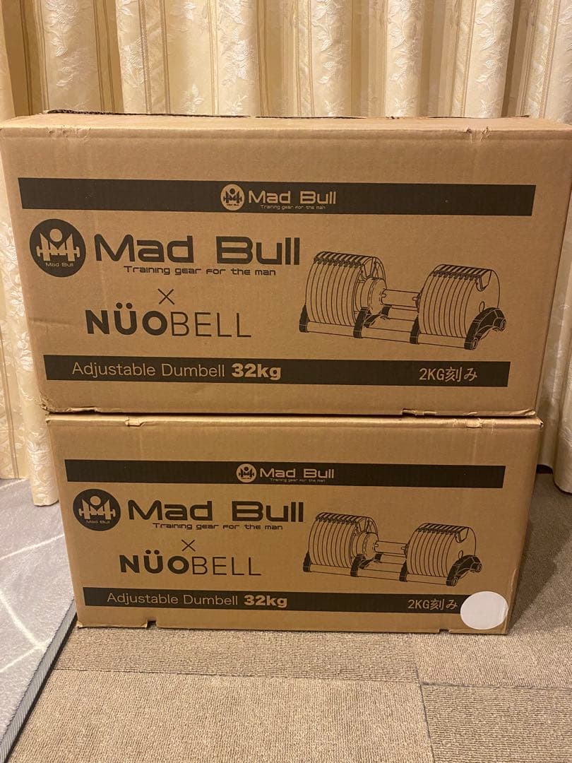 ② フレックスベル NUOBELL ✖︎ Mad Bull 可変ダンベル 32kg - メルカリ