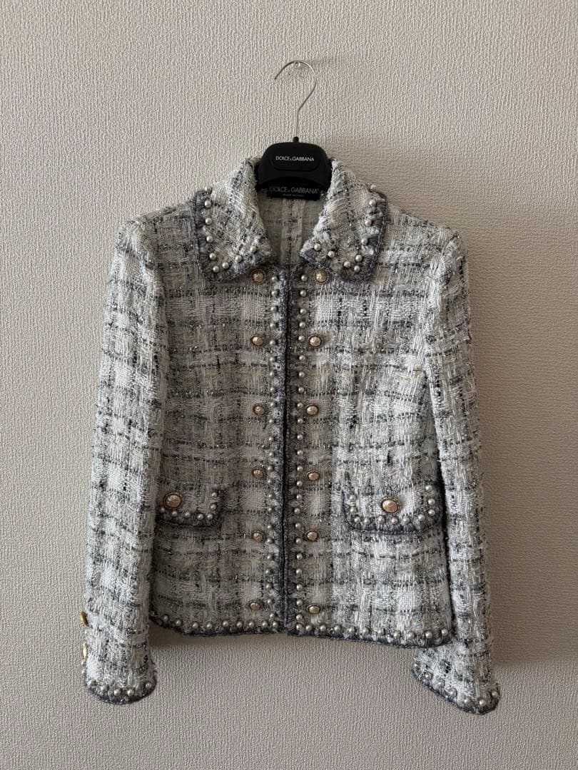 Dolce & Gabbanaツイードジャケット36美品 - メルカリ