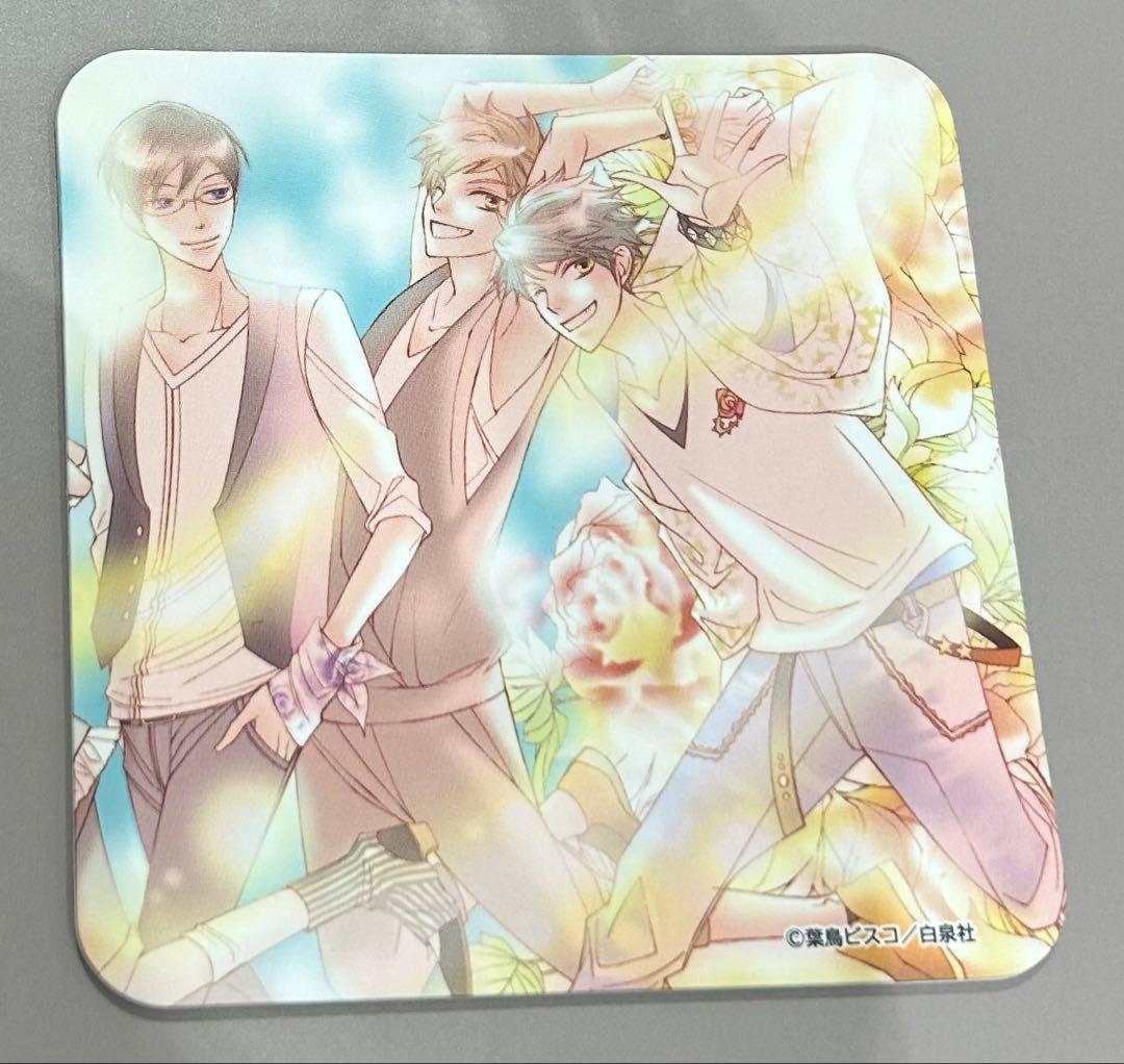 桜蘭高校ホスト部 コラボ カフェ 特典 コースター 鏡夜 光 薫 - メルカリ