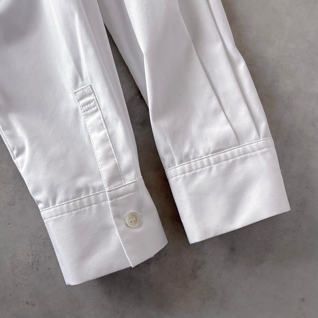 極美品 定価29,700円 セオリーリュクス 長袖 フリルブラウス バンド