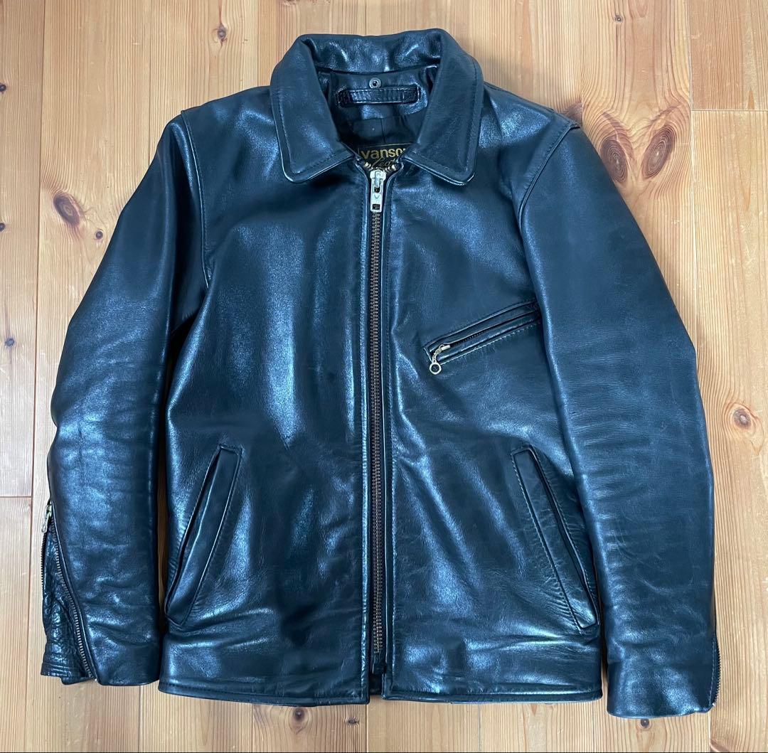VANSON ENF シングルライダースレザージャケット32 USA製 バンソン 楽天市場】バンソン VANSON ENF シングル ライダース ブラック