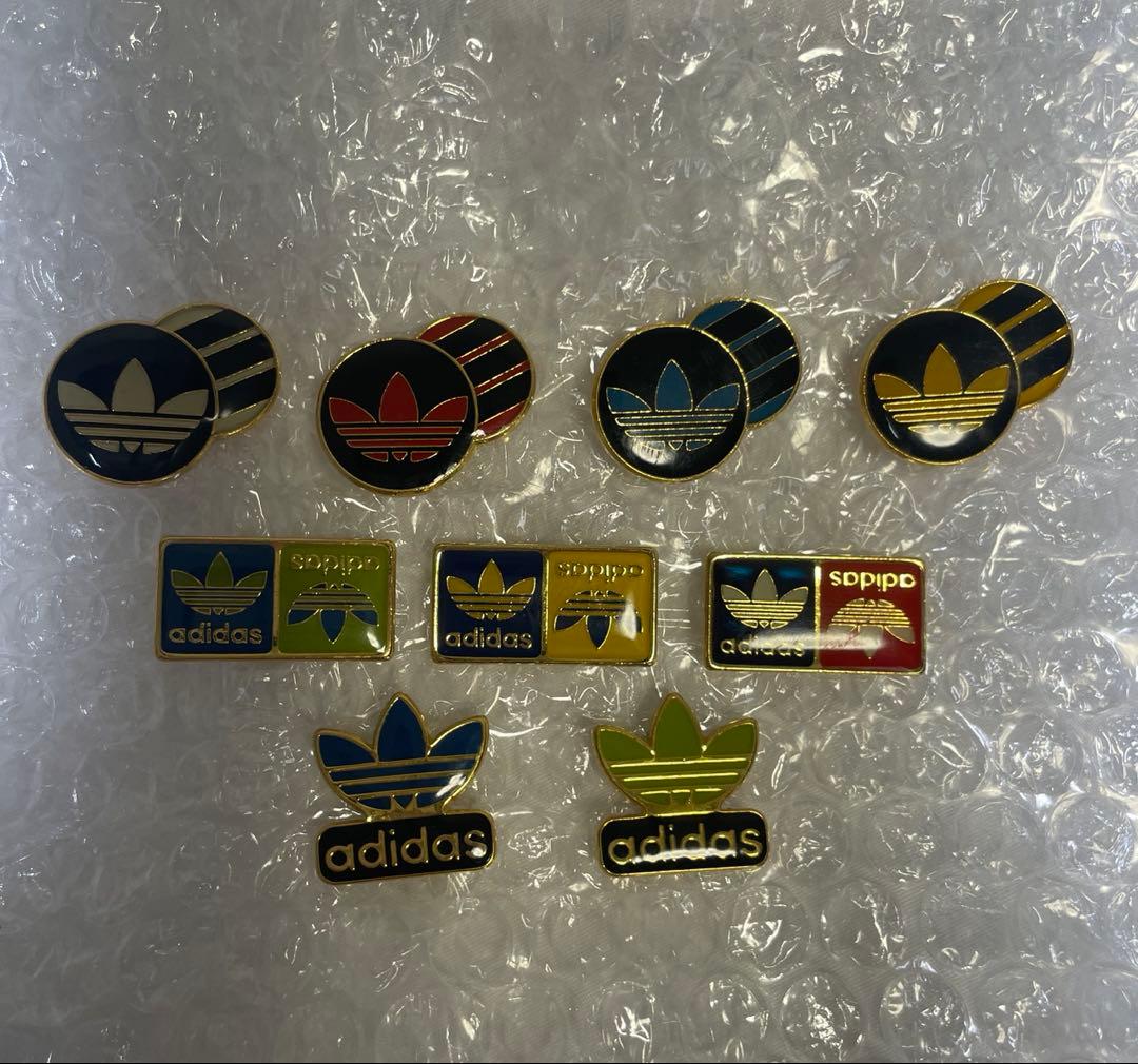 adidas ピンバッジ9個セット アディダス ピンズ vintage 当時物 - メルカリ